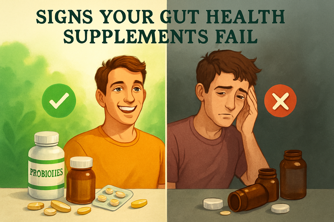 Signs Your Gut Health Supplements Fail