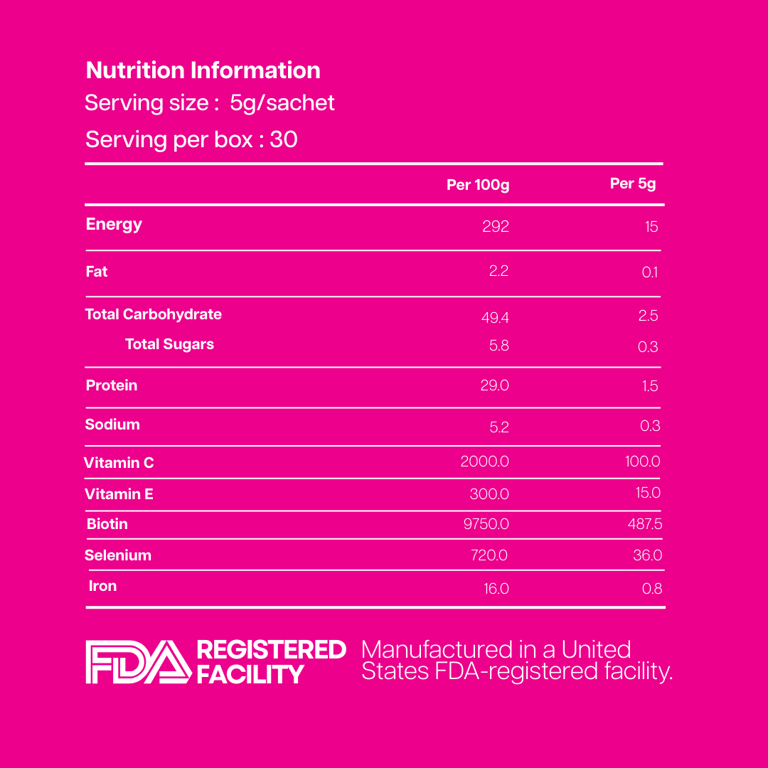 Ventamin Collagen Party Daily Collagen Supplement for Firmer Skin