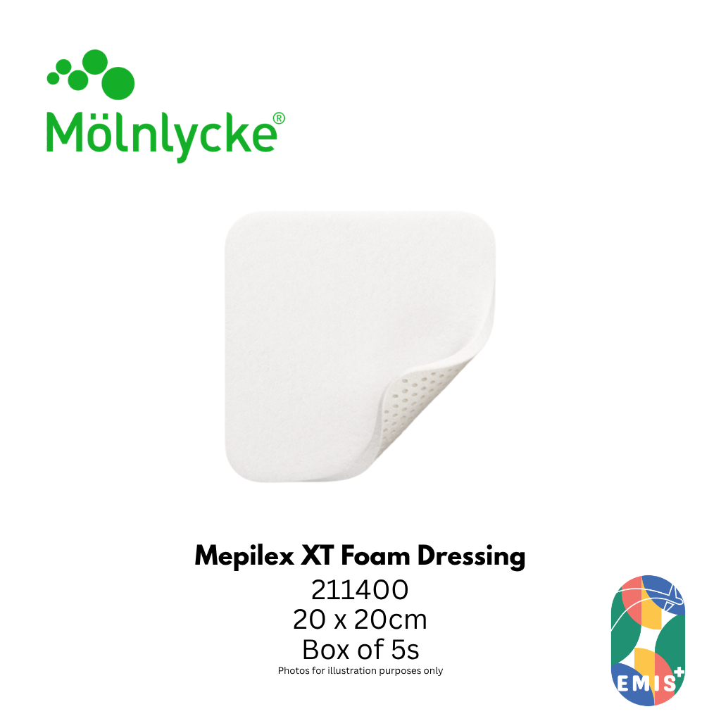 Molnlycke Mepilex XT Foam Dressing 20 x 20cm