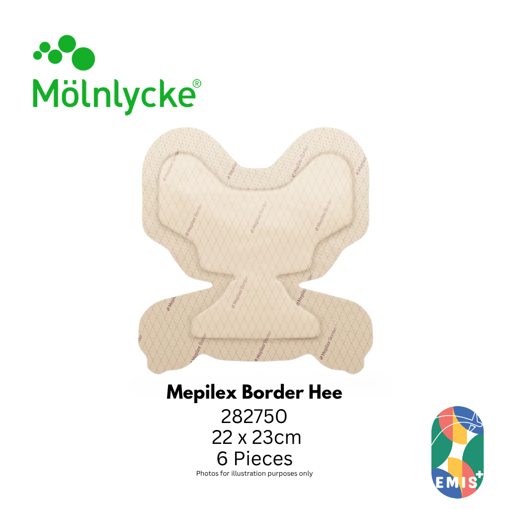 Mepilex Border Heel 22 x 23cm