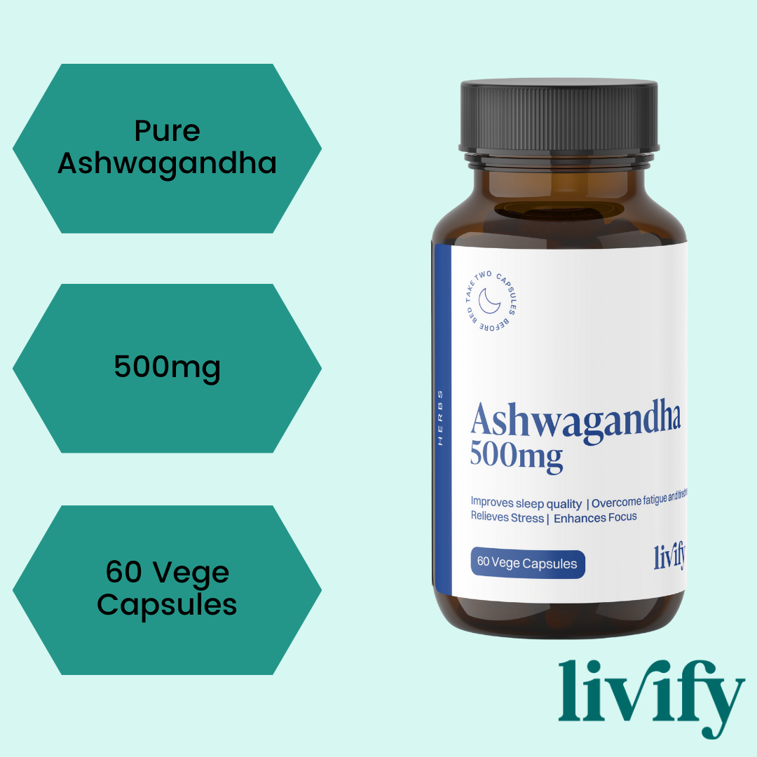 Livify Ashwagandha: Your Natural Stress Relief & Sleep Support