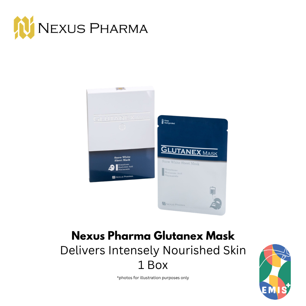 glutathione nexus pharma Glutanex Mask: Radiant & glass skin routine Quantity:3.38oz can you take nad+