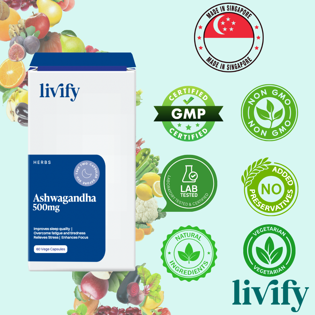 Livify Ashwagandha: Your Natural Stress Relief & Sleep Support