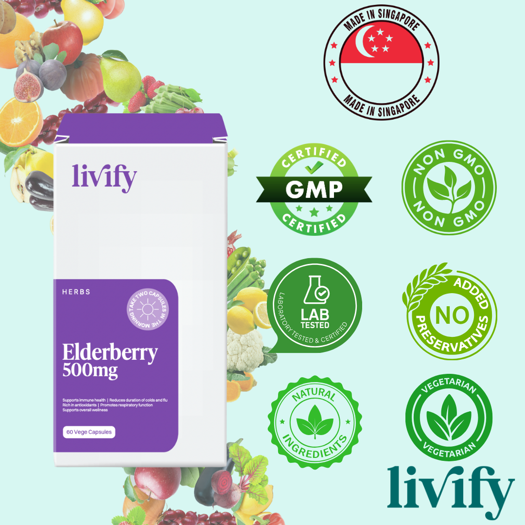 Livify Elderberry: Natural Immune Support for Year-Round Wellness