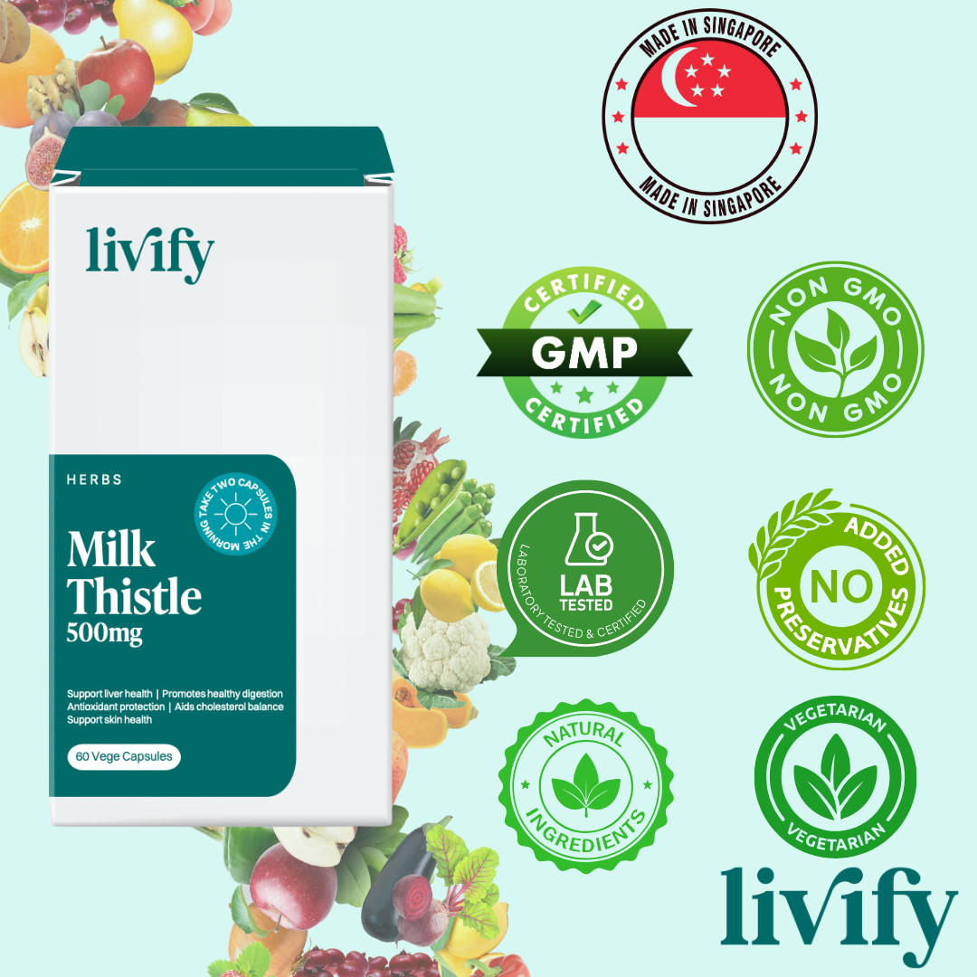 Livify Milk Thistle: Ultimate Liver Support & Detox Formula