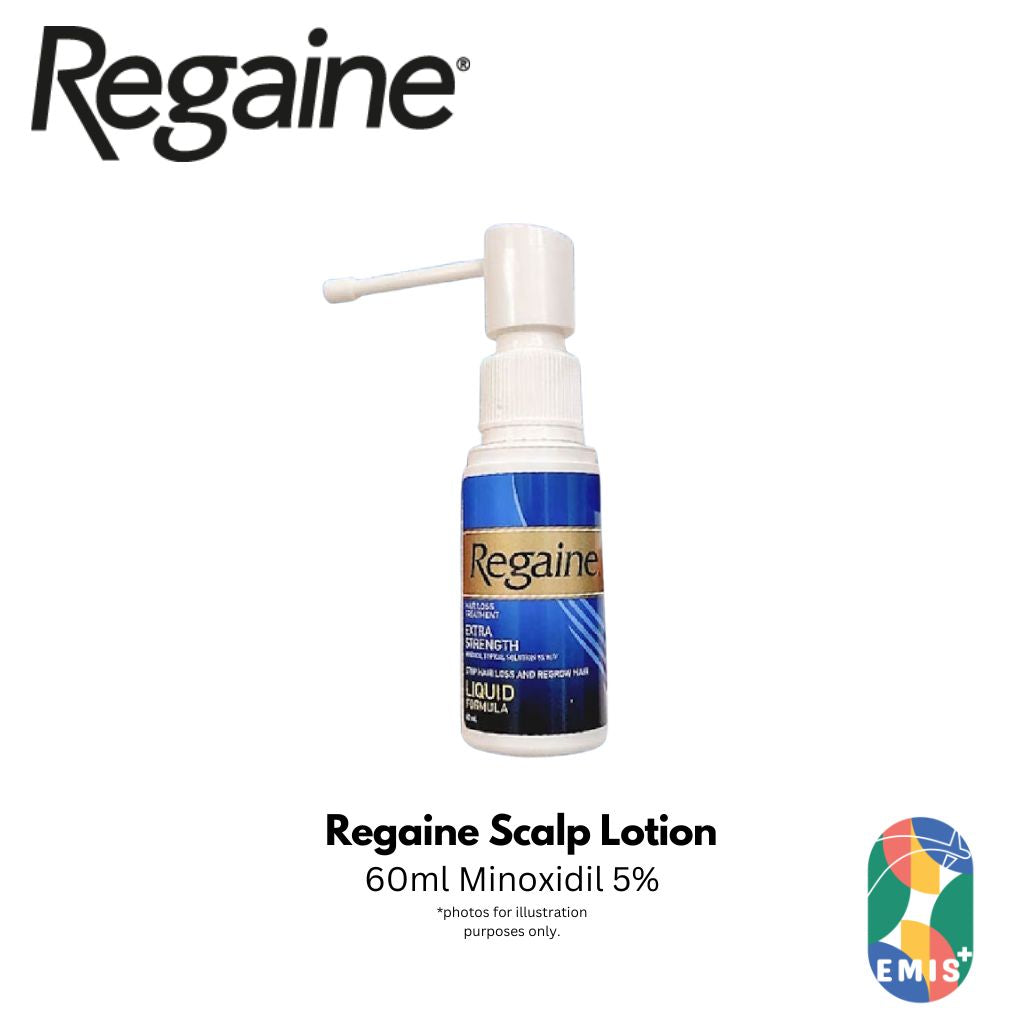 Regaine 5% Minoxidil Topical Solution 60ml | Hair Growth Cycle Education | EMIS+