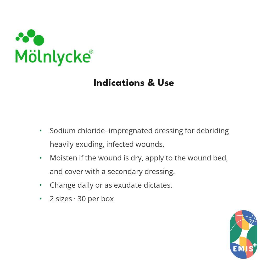Mesalt Debridement Dressing