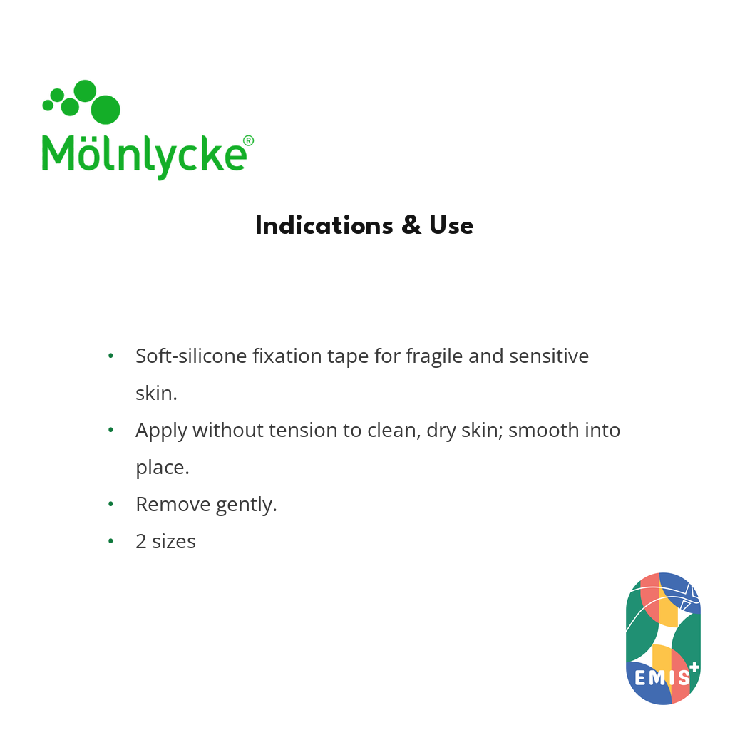 Mepitac Soft Silicone Fixation Tape
