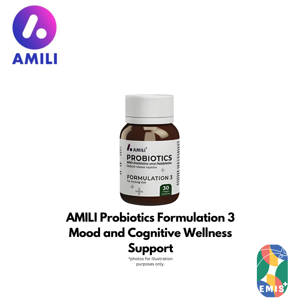 AMILI Probiotics Formulation 3 Mood and Cognitive Wellness Support