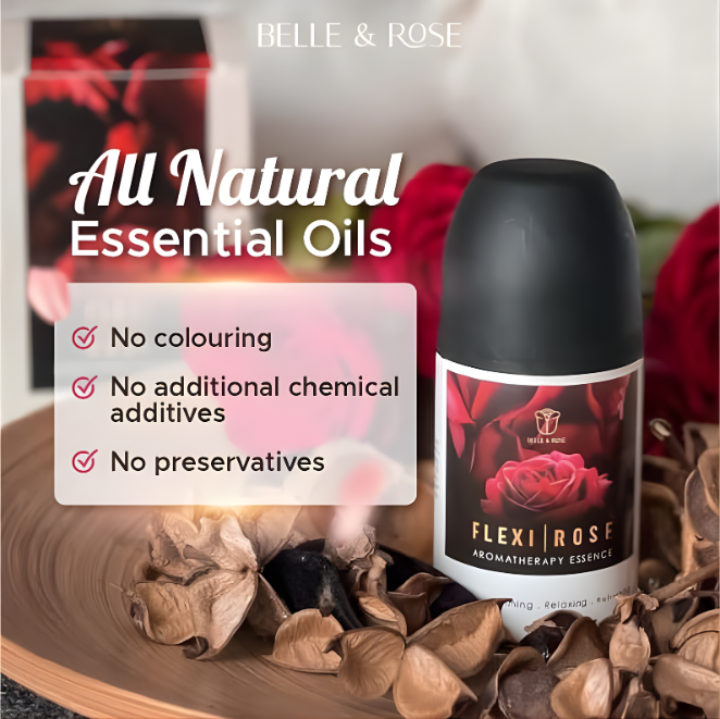 Belle and Rose Flexi Rose Aromatherapy Essence for Bone and Joint Support