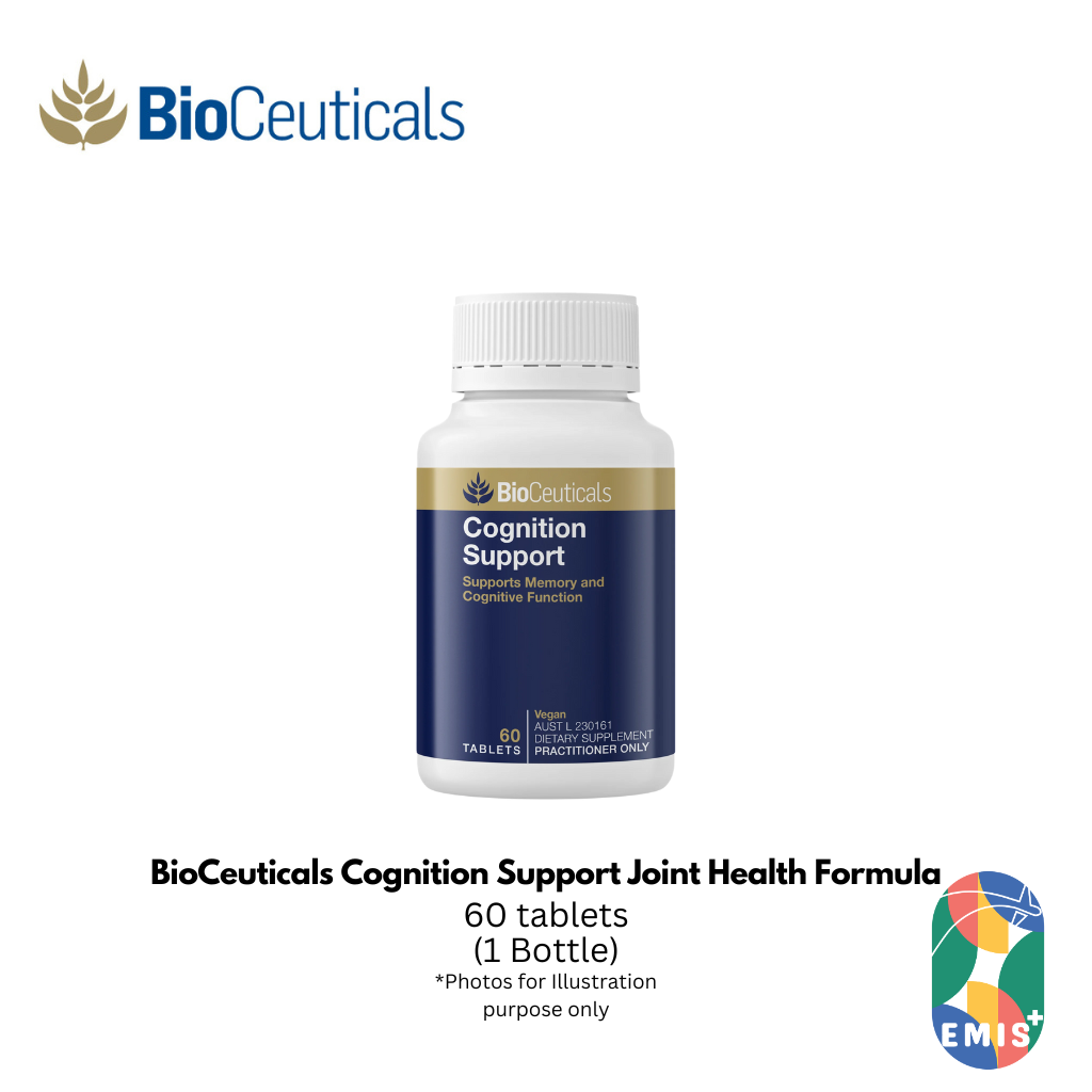 BioCeuticals Cognition Support 60 Tablets Joint Health Formula with Glucosamine Chondroitin and OptiMSM