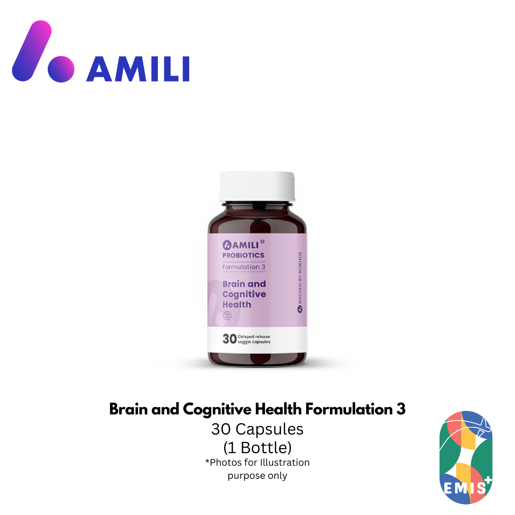 Brain and Cognitive Health Formulation 3 for Mental Clarity and Emotional Balance