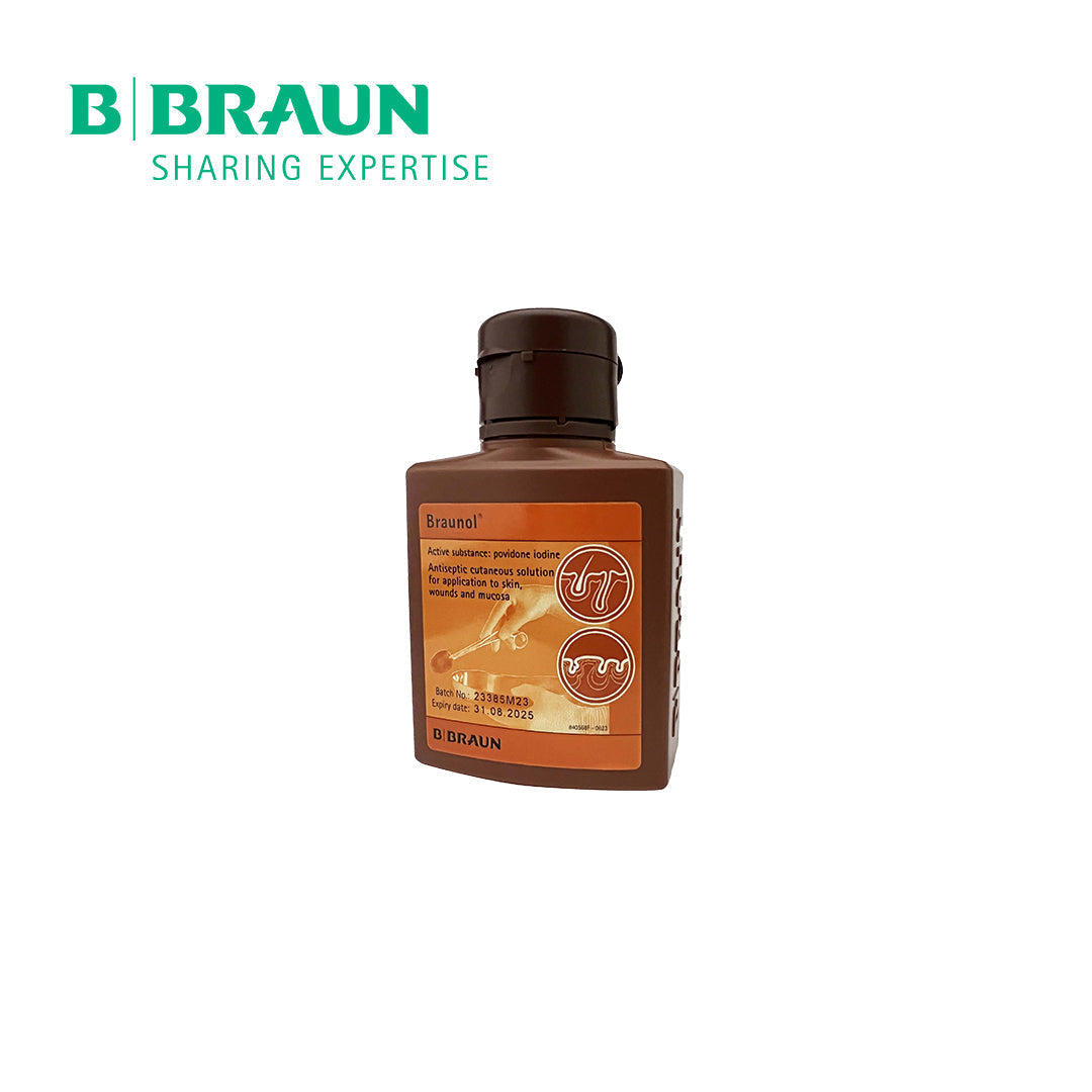 Bbraun Braunol®: Powerful Antiseptic for Skin, Mucous Membranes & Wounds