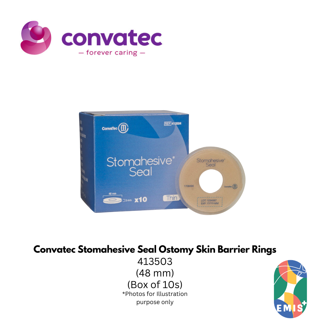 Convatec Stomahesive Seal Ostomy Skin Barrier Rings Box of 10