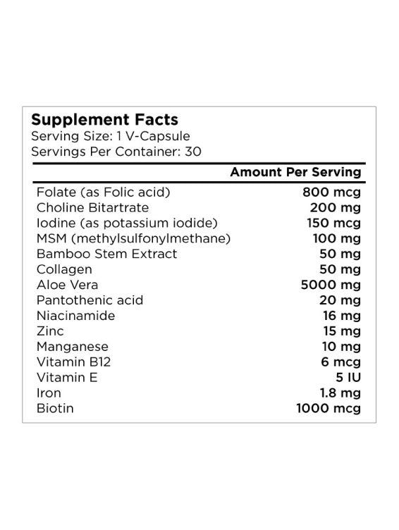 Herbal Pharm: Hair, Skin & Nails - Radiant Beauty from Within (30 V-Capsules)