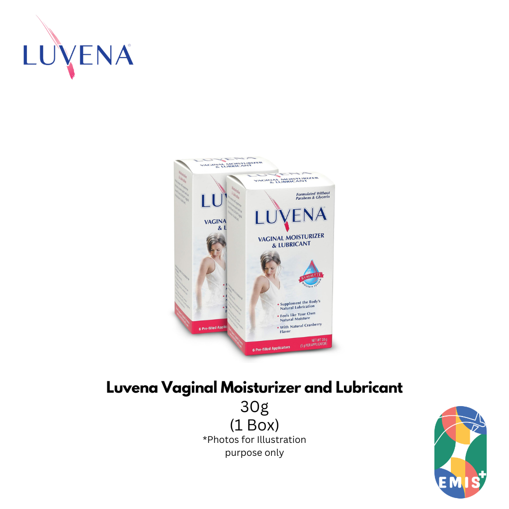 luvena vaginal moisturizer & lubricant Luvena Vaginal Moisturizer & Menopause Support for Women - 6 Count (Pack of  2) - Relieves Dryness, Redness, Irritation & Burning - Water Based, Paraben  & Glycerin Free