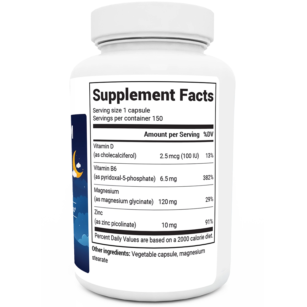 Dr. Berg Magnesium Glycinate Supplement for Relaxation & Sleep Support