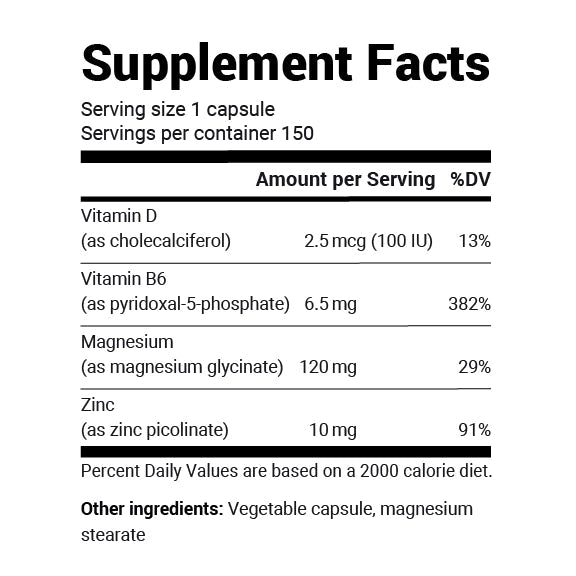 Dr. Berg Magnesium Glycinate Supplement for Relaxation & Sleep Support