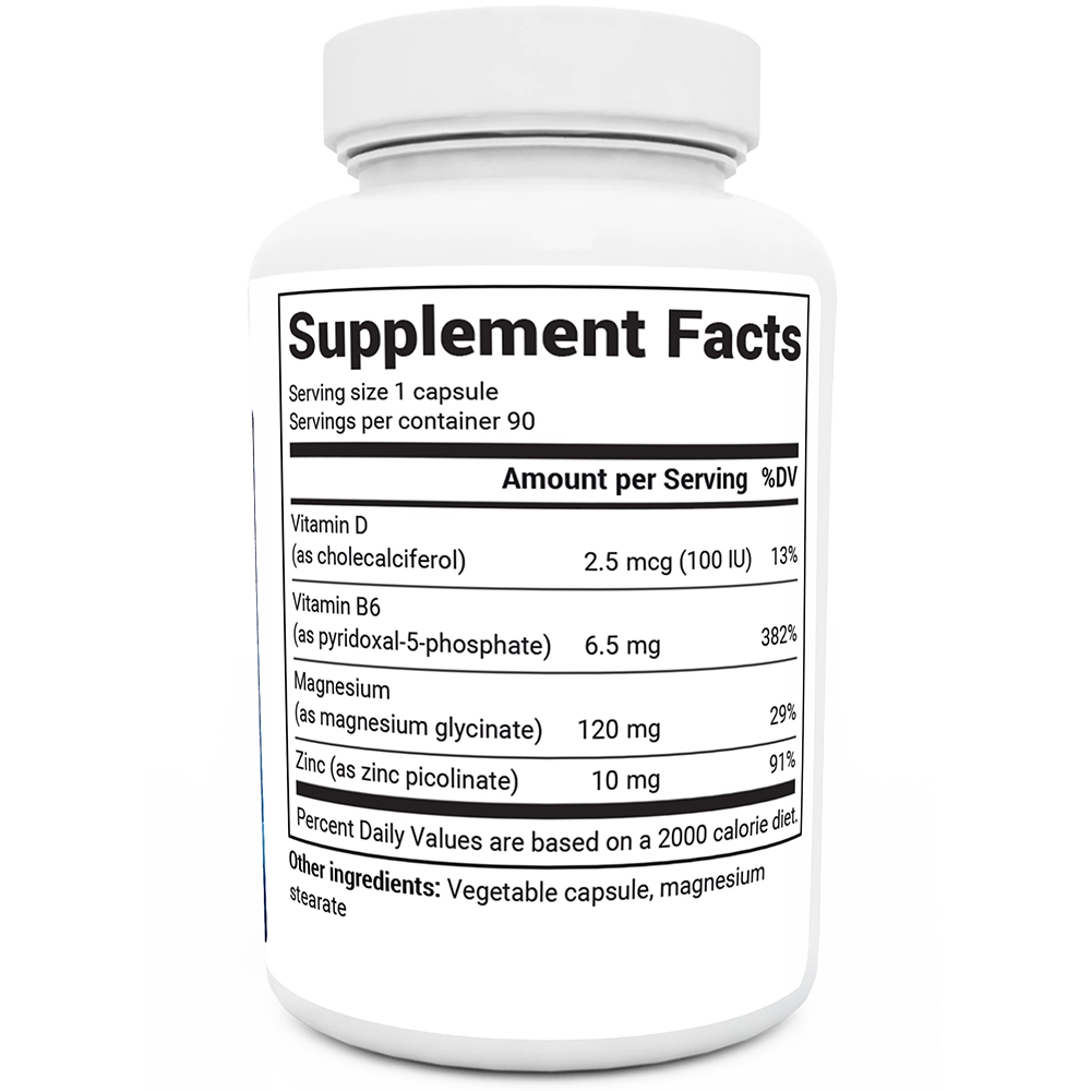 Dr. Berg Magnesium Glycinate Supplement for Relaxation & Sleep Support