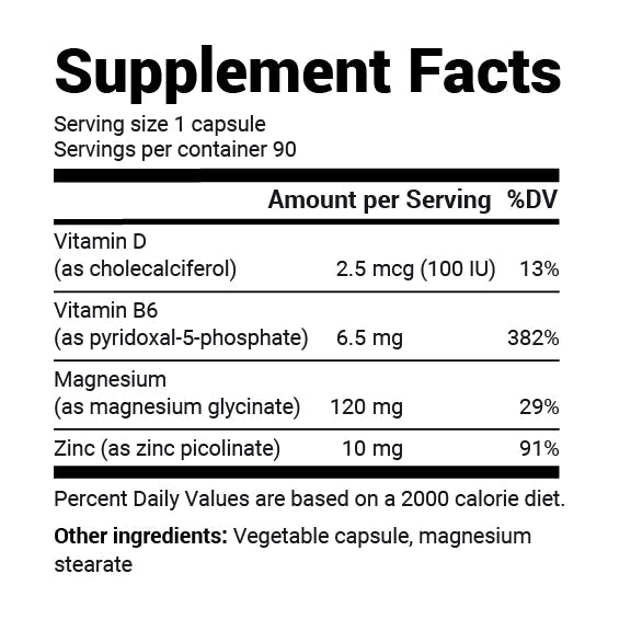 Dr. Berg Magnesium Glycinate Supplement for Relaxation & Sleep Support