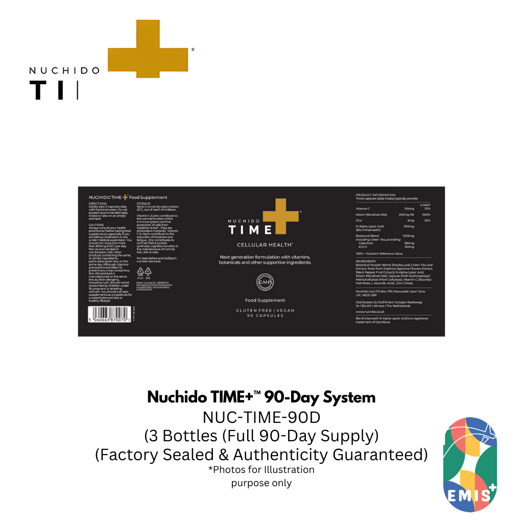 Nuchido TIME+™ NAD Supplement (90 Days)