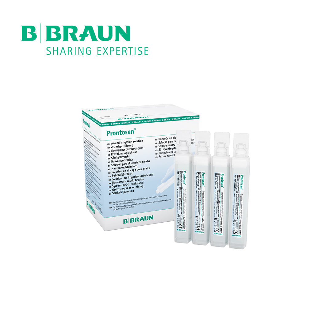 Bbraun Prontosan Advanced Wound Irrigation Solution 40ml (Box of 24s)