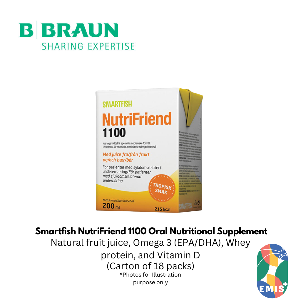 Smartfish NutriFriend 1100 Oral Nutritional Supplement Carton of 18 Packs
