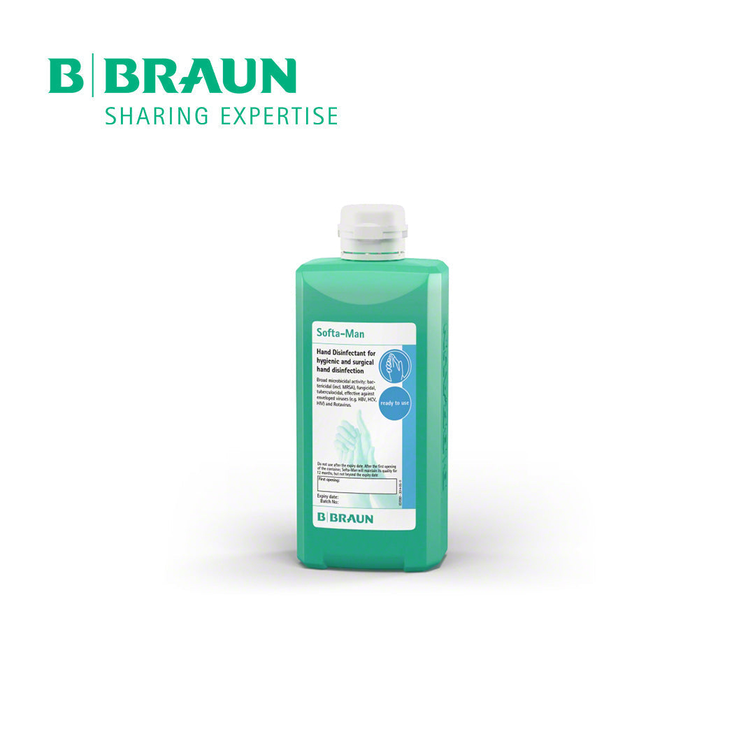 B. Braun Softa-Man Hand Disinfection Solution with Pump - 500ml