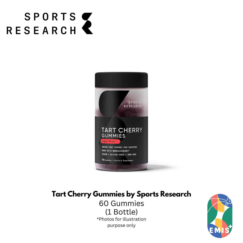 Tart Cherry Gummies by Sports Research