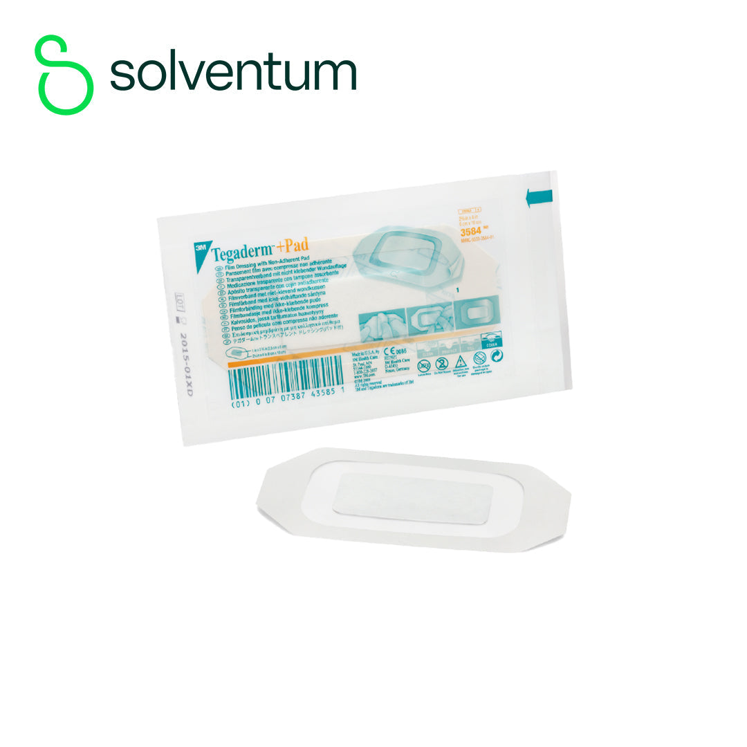 3M 3584 Tegaderm + Pad Transparent Dressing 6cm x 10cm