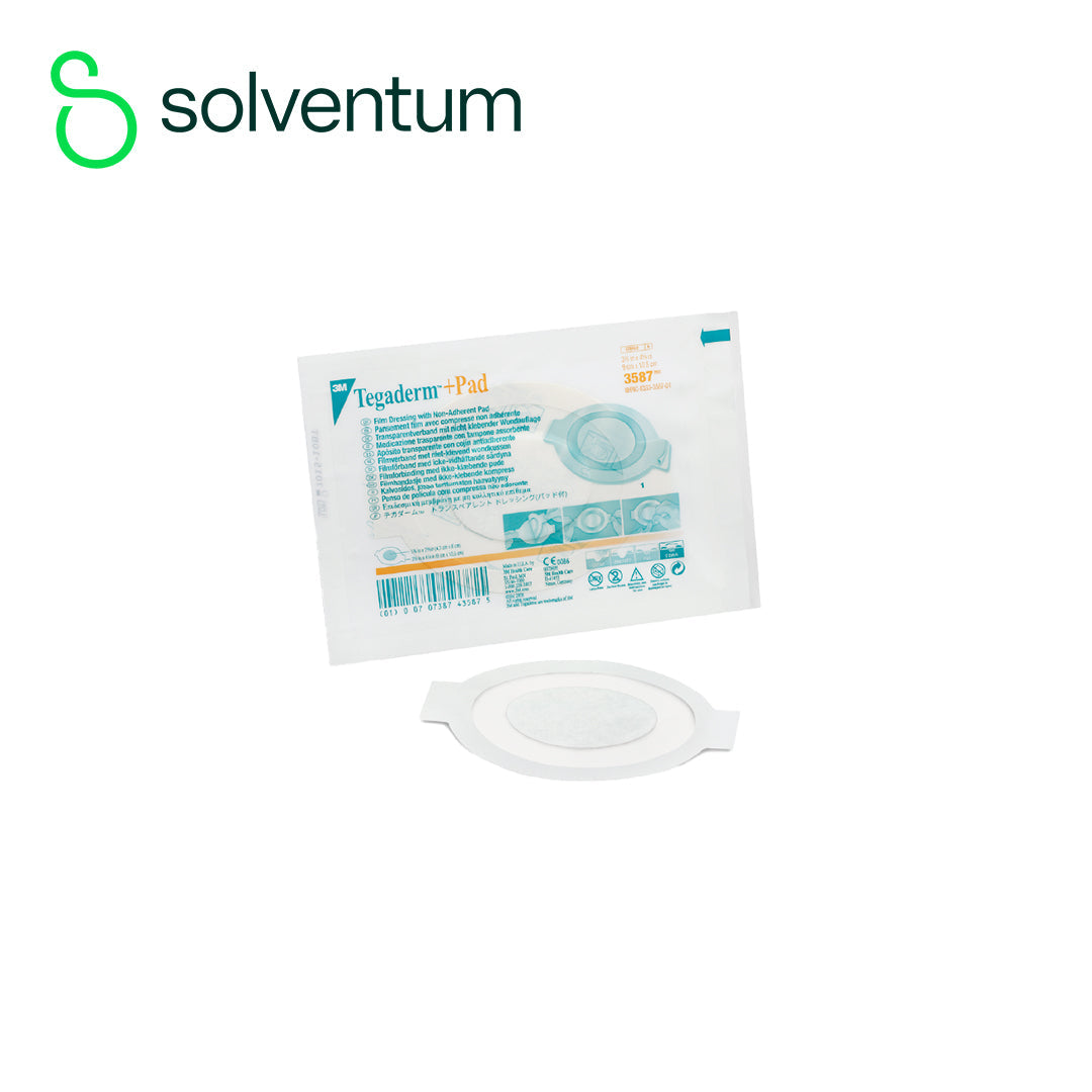 3M 3587 Tegaderm +Pad Transparent Dressing 9cm x 10.5cm