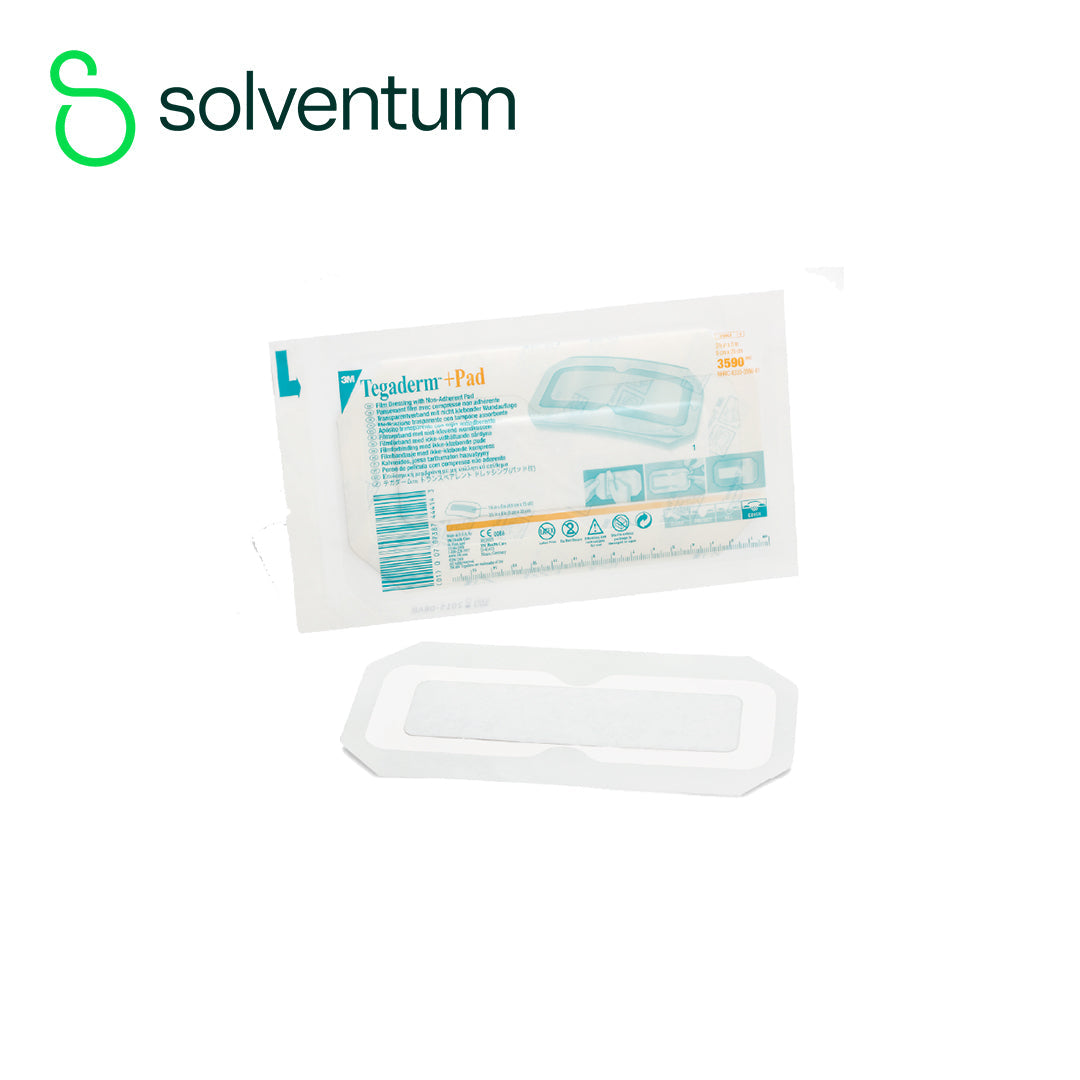 3M 3590 Tegaderm + Pad Transparent Dressing 9cm x 20cm
