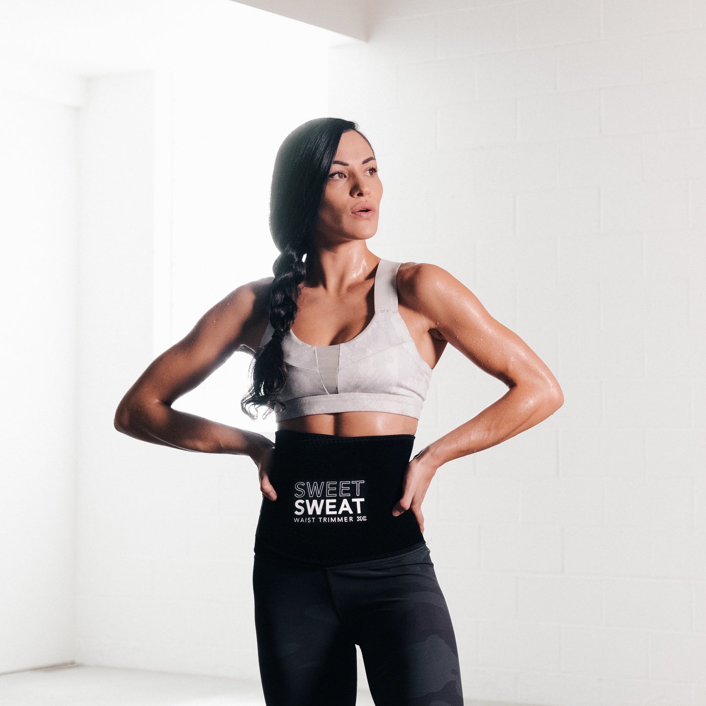 Sweet Sweat® Xtra Coverage Waist Trimmer by Sports Research