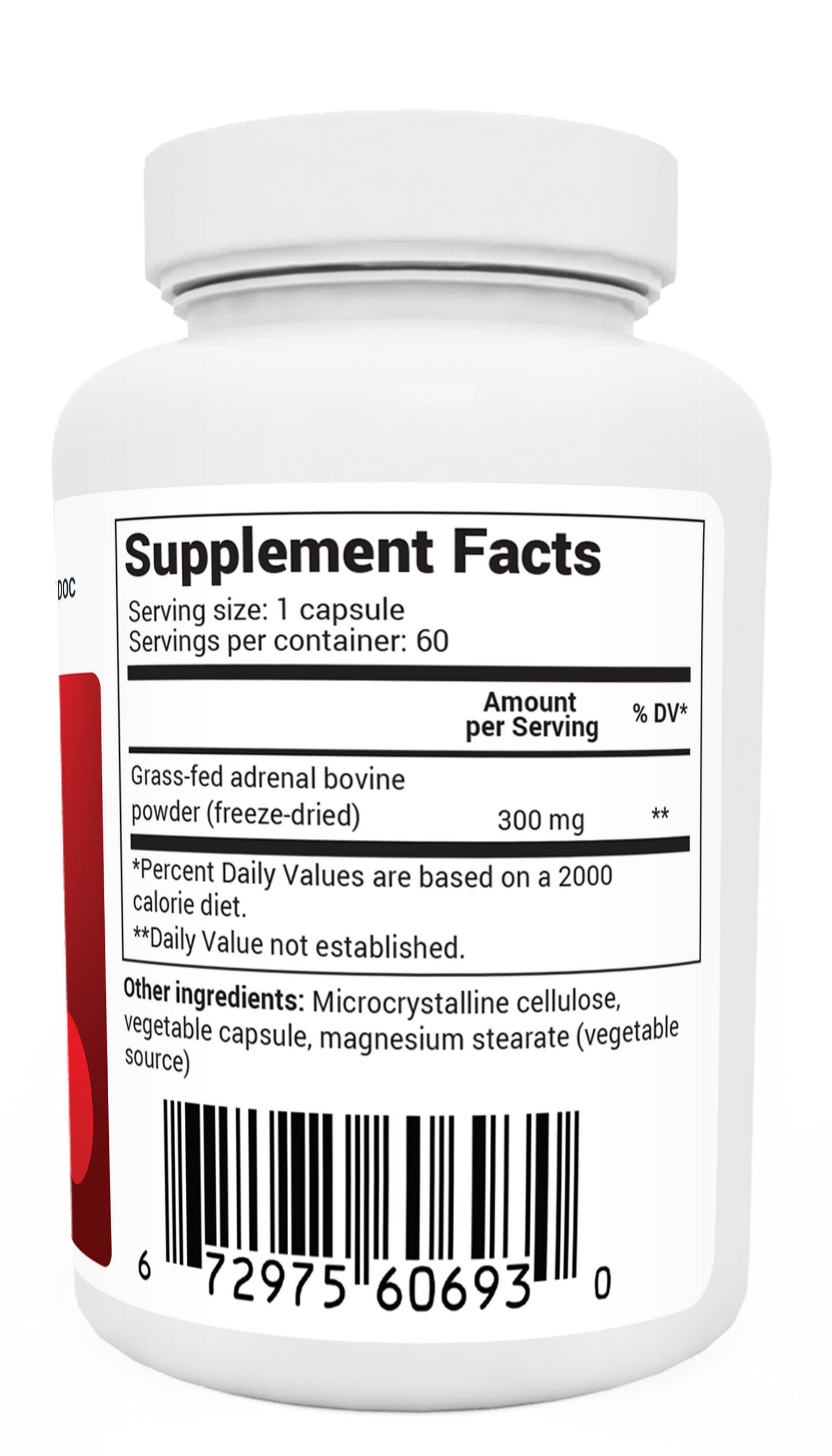 Dr. Berg Adrenal Glandular - Support Healthy Adrenal Function