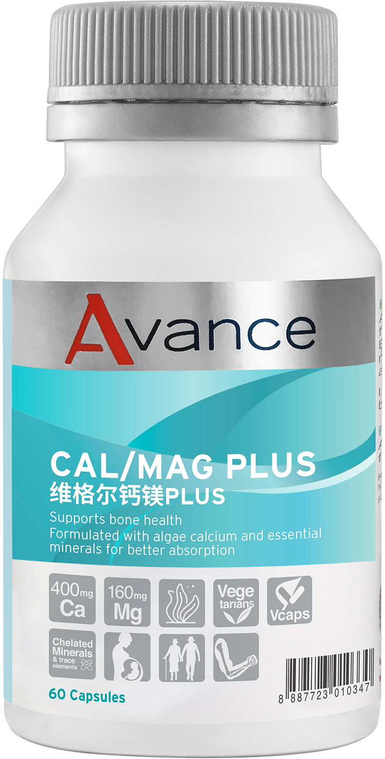 Avance Cal/Mag Plus: Enhance Bone Health & Muscle Function