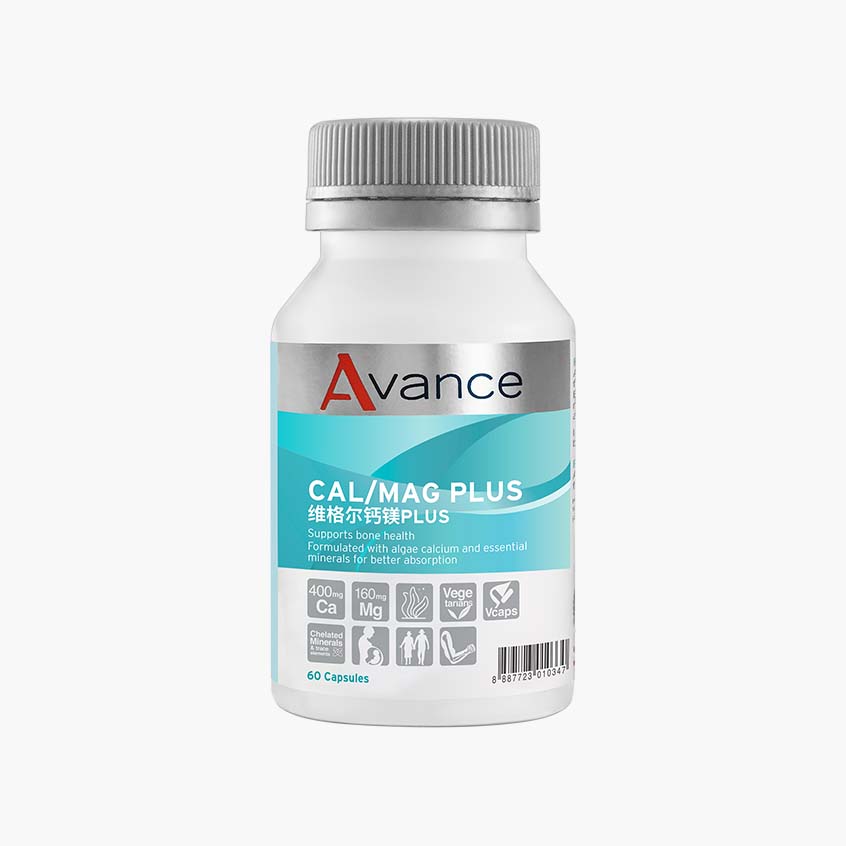 Avance Cal/Mag Plus: Enhance Bone Health & Muscle Function