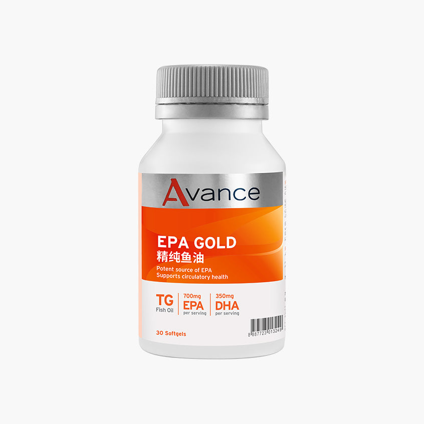 Avance EPA Gold: High Concentration Omega-3 Fish Oil for Superior Circulatory & Joint Health