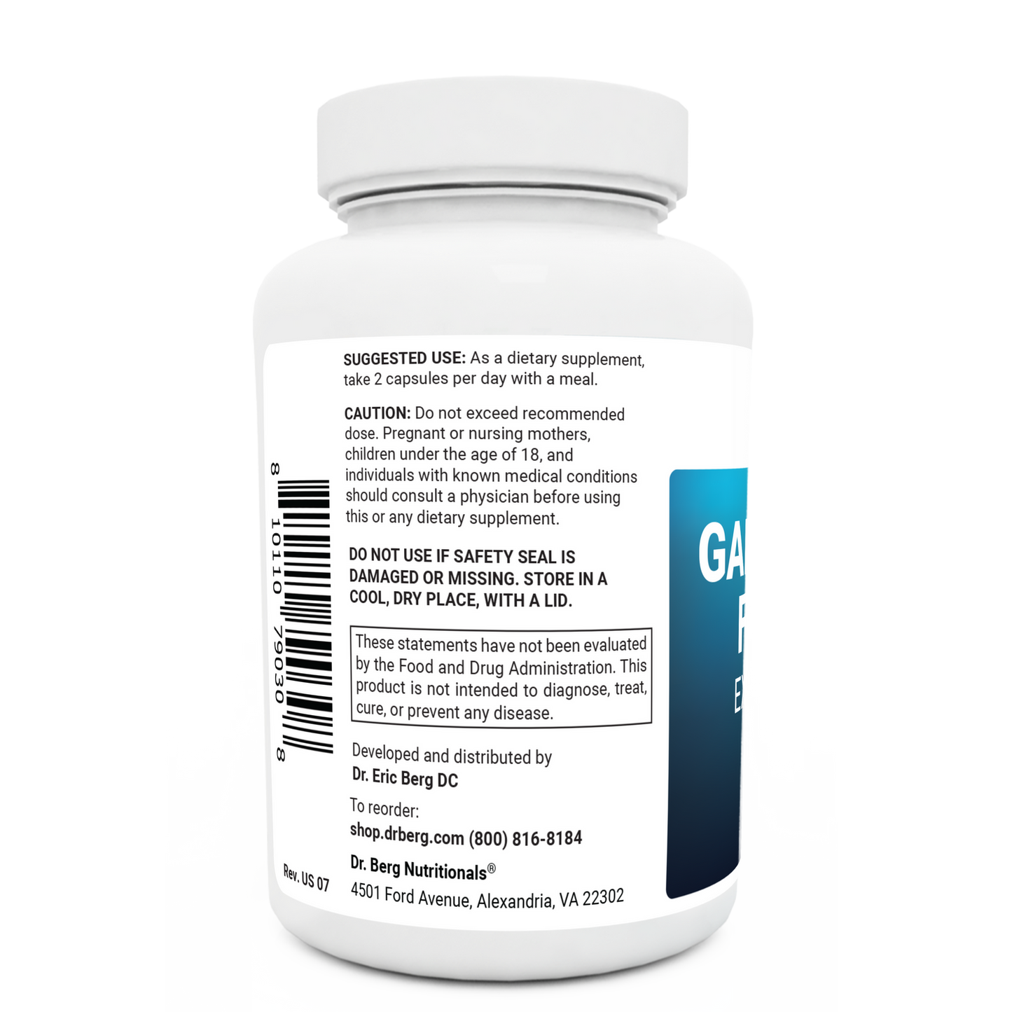 Dr Berg Gallbladder Formula Extra Strength: Advanced Digestive Support with Ox Bile & Enzymes - 90 Caps