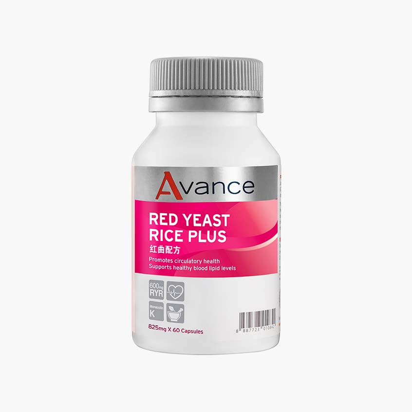 Avance Red Yeast Rice Plus: Natural Cholesterol Management & Heart Health Support