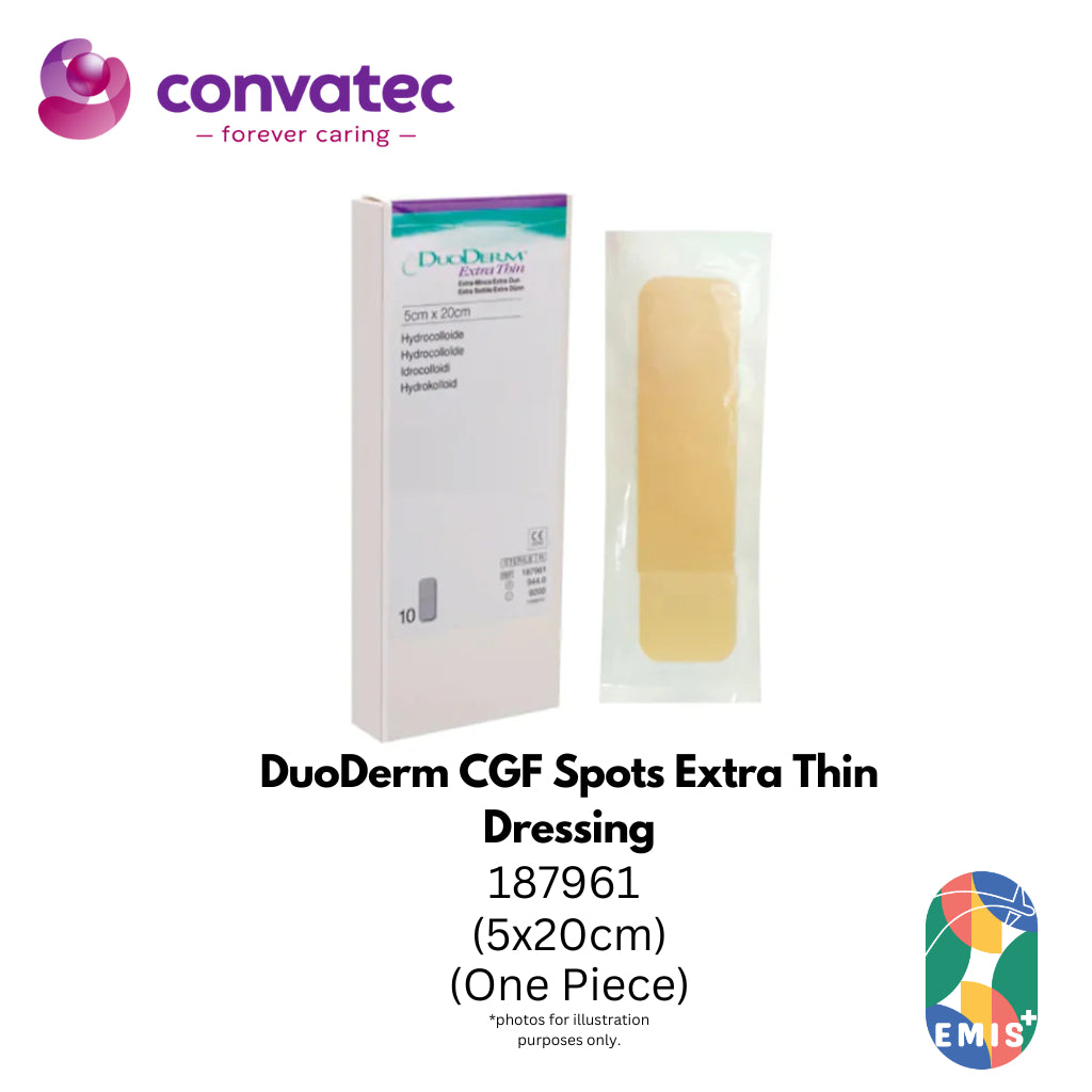 (1 Piece) 187900 | 187961 ConvaTec Duoderm ® Extra Thin CGF Dressing