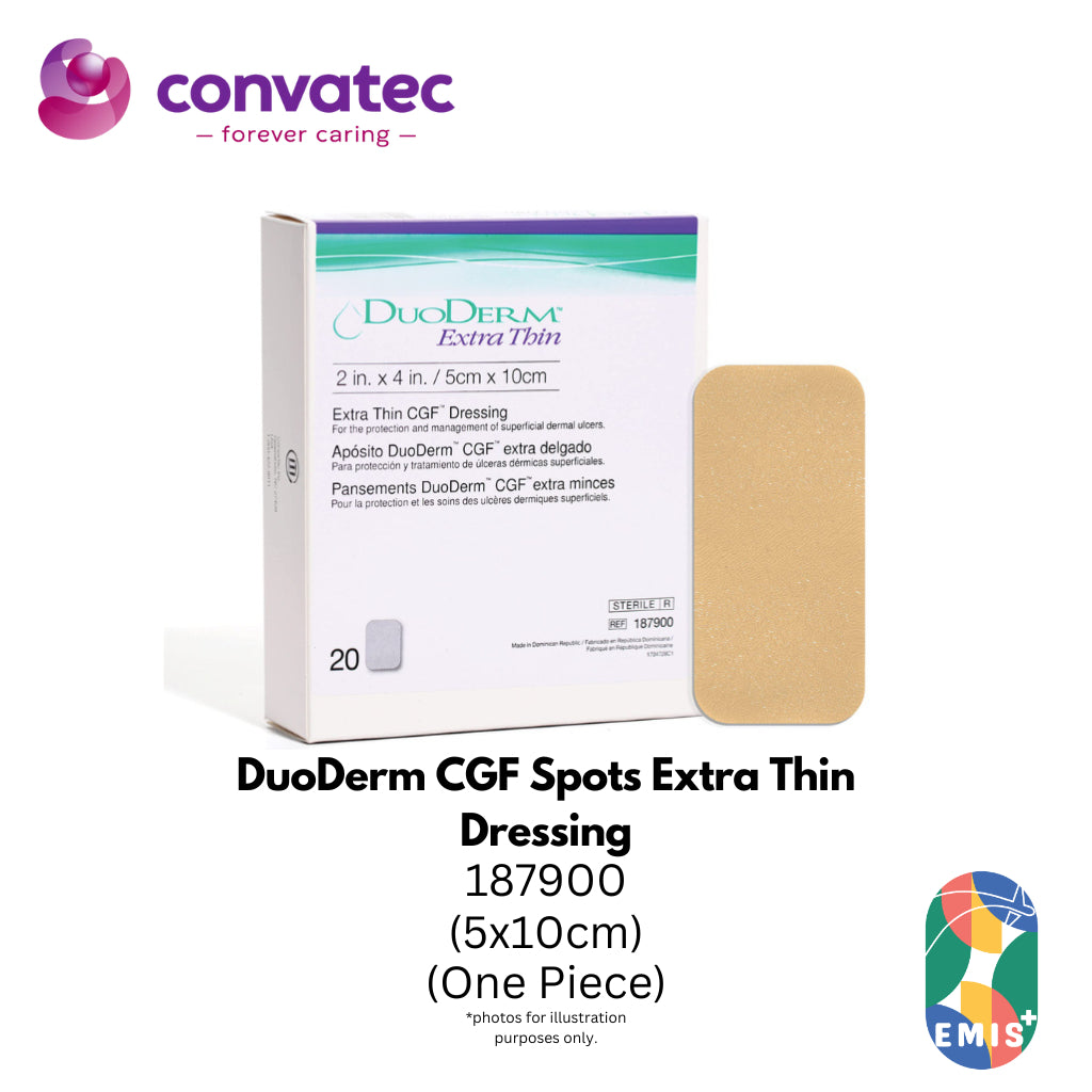 (1 Piece) 187900 | 187961 ConvaTec Duoderm ® Extra Thin CGF Dressing