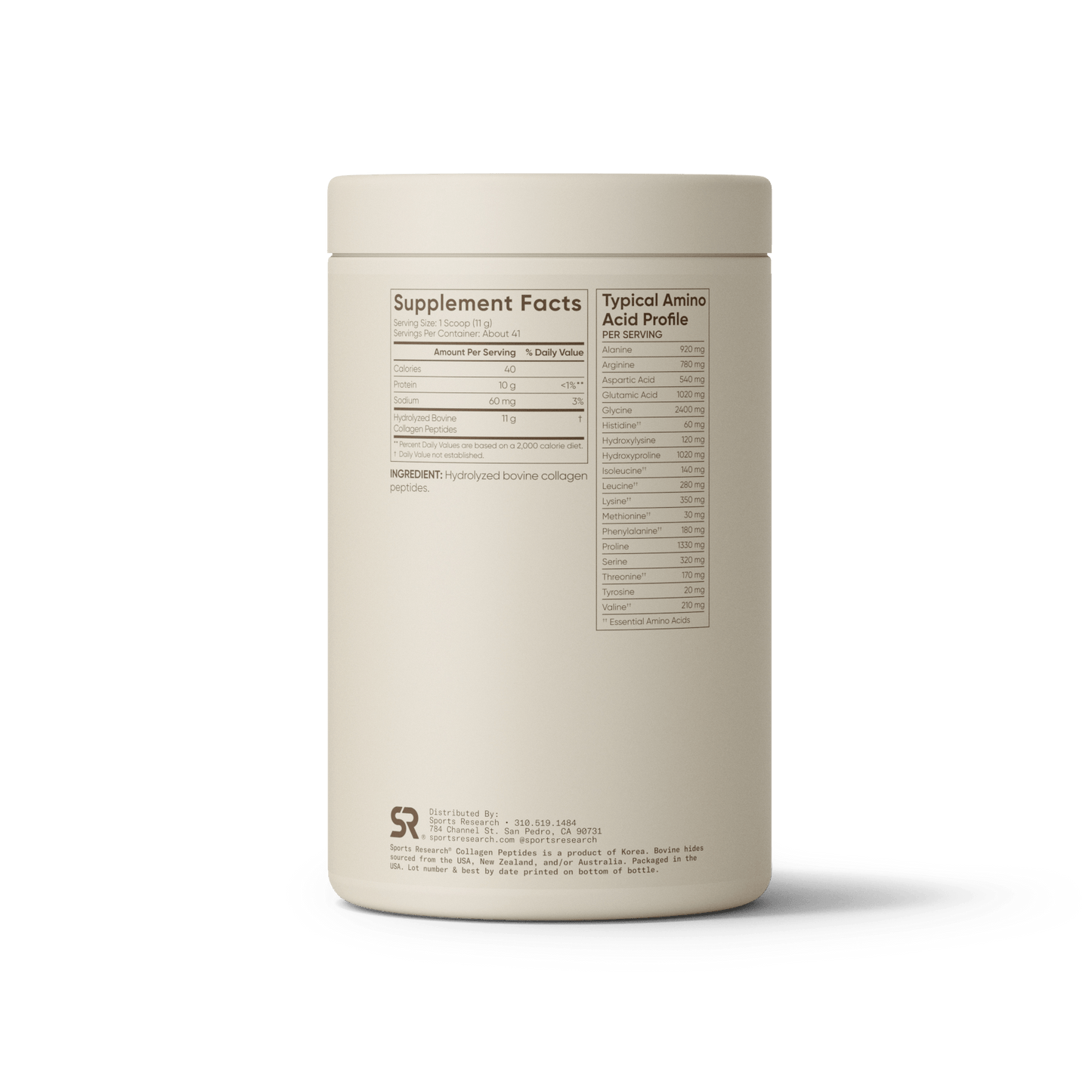 Collagen Peptides by Sports Research