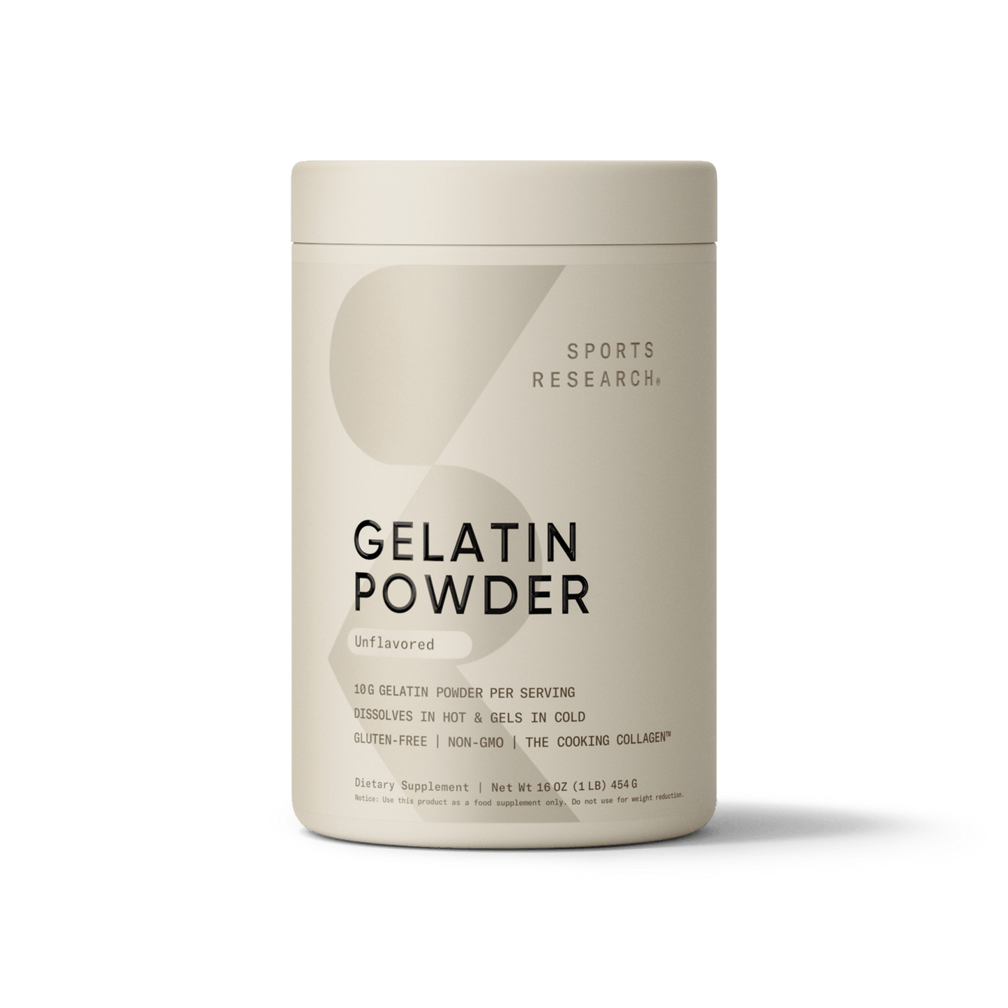 Beef Gelatin - 16oz by Sports Research
