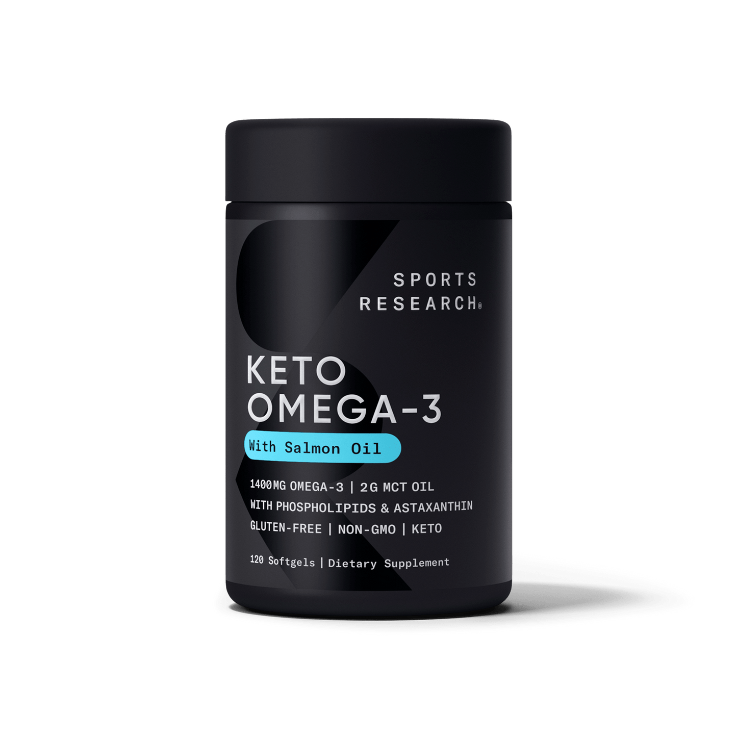 Keto Omega 1400mg (120 softgels) by Sports Research