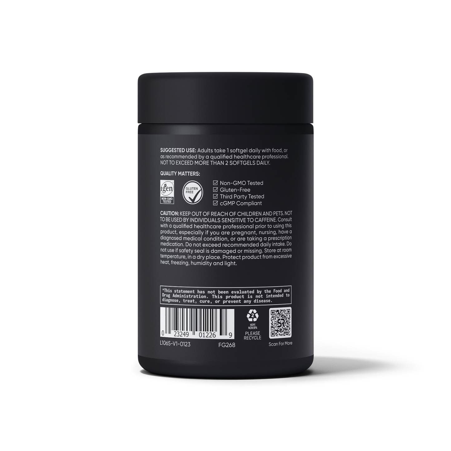 L-Theanine + Caffeine (60 softgels) by Sports Research