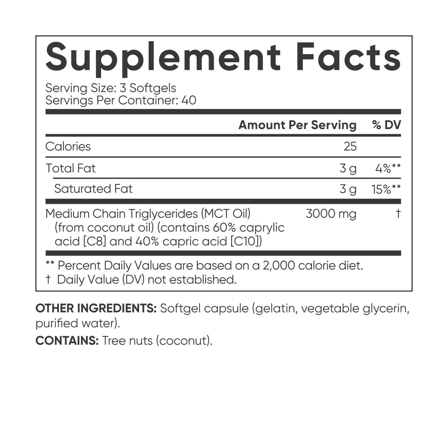 MCT Oil from Coconut by Sports Research