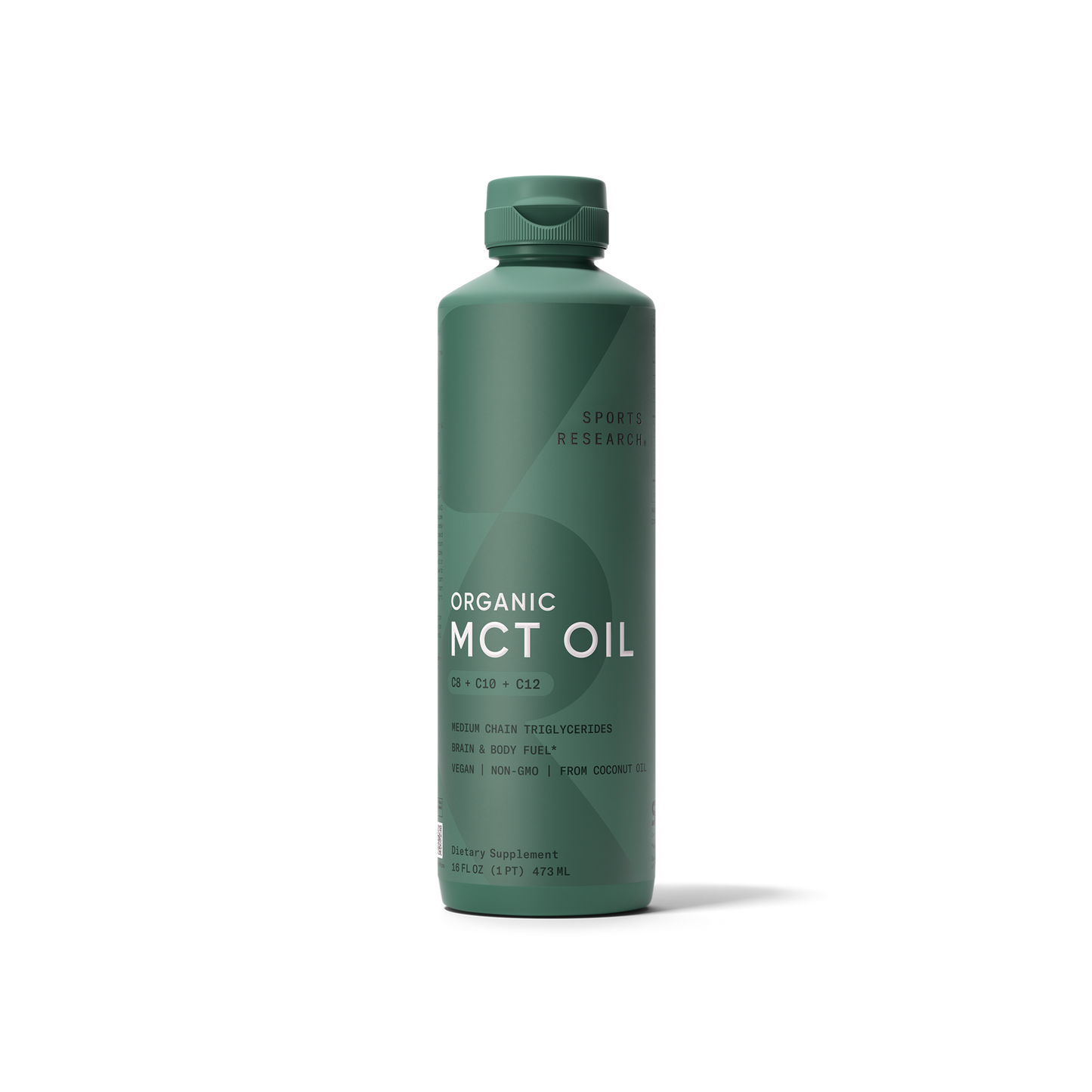 MCT Oil Organic C8 C10 C12 by Sports Research
