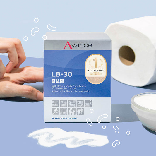Avance LB-30: 30 Billion Probiotic for Digestive and Immune Health