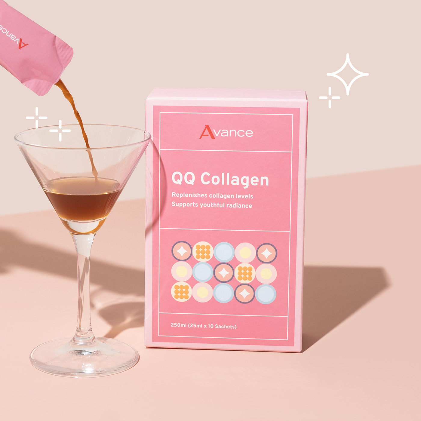 Avance QQ Collagen: 7500mg Premium Fish Collagen Peptides for Radiant Skin