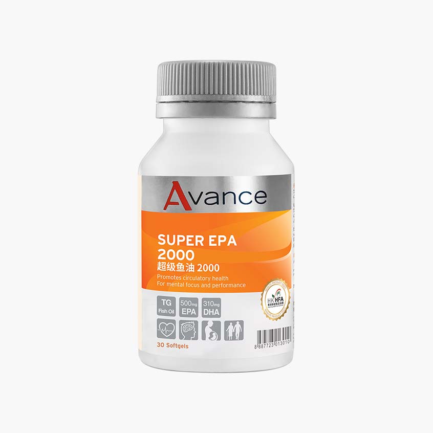 Avance Super EPA 2000: Advanced High-Potency Omega-3 Fish Oil for Heart, Brain, and Joint Health